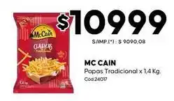 Diarco Mc cain - papas tradicional x 1,4 kg. cód.24017 oferta