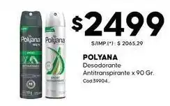 Diarco Polyana - desodorante antitranspirante x 90 gr. cód.39904 oferta
