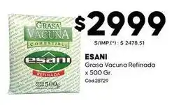 Diarco X$ - grasa vacuna refinada x 500 gr. cód.28729 oferta