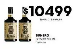 Diarco Buhero - fernet x 700 ml. cód:24384 oferta