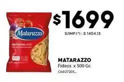 Diarco Matarazzo - fideos mostachol n°52 oferta