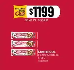 Diarco Mantecol - postre x 41 gr. cód:28075 oferta