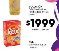 Diarco Rex - galletitas clásicas fortificadas x 141 gr. cód:32571 oferta