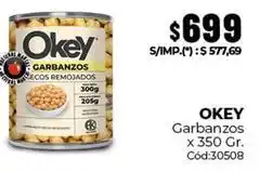 Diarco Okey - garbanzos secos remojados oferta