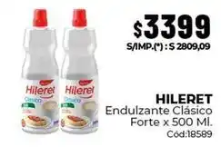 Diarco Hileret - endulzante clásico forte x 500 ml oferta