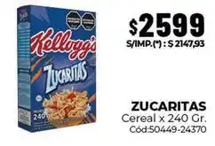Diarco Kellogg's - zucaritas cereal x 240 gr. cód:50449-24370 oferta
