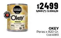 Diarco Okey - peras en mitades oferta