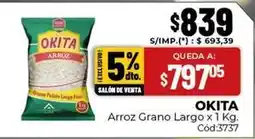 Diarco X$ - arroz grano largo x 1 kg. cód:3737 oferta