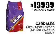 Diarco Cabrales - café súper tostado molido oferta