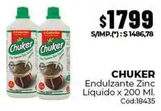 Diarco Chuker - endulzante zinc líquido oferta