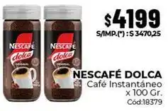 Diarco Dolca - café instantáneo x 100 gr. cód:18379 oferta