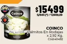 Diarco Coinco - palmitos en rodajas oferta