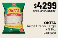 Diarco X$ - arroz grano largo x 5 kg. cód:18951 oferta
