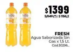 Diarco X$ - agua saborizada sin gas x 1,5 lt. cód:30296 oferta