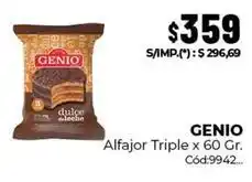 Diarco X$ - alfajor triple oferta