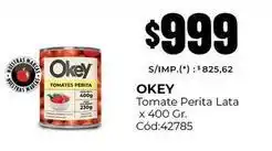 Diarco Okey - tomate perita lata x 400 gr. cód:42785 oferta