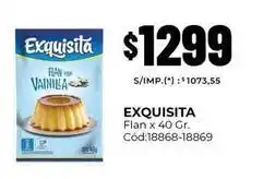 Diarco Exquisita - flan x 40 gr. cód:18868-18869 oferta