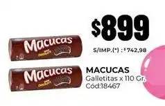 Diarco Macucas - galletitas oferta