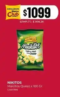 Diarco X$ - maikitos queso oferta