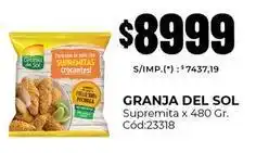 Diarco Granja del sol - supremitas crocantes c uevo:23318 oferta
