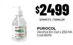 Diarco Purocol - alcohol en gel x 250 ml. cód:18019 oferta