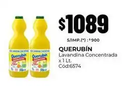 Diarco Querubin - lavandina concentrada x 1 lt. cod:6574 oferta