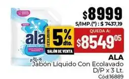 Diarco Ala - jabón líquido con ecolavado oferta