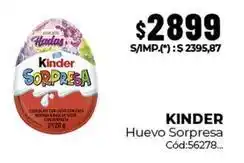 Diarco Kinder - huevo sorpresa oferta