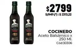 Diarco Cocinero - aceto bals0mico x 250 ml. c0d:30306 oferta