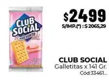 Diarco Club social - galletitas oferta