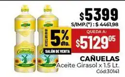 Diarco Cañuelas - aceite girasol oferta