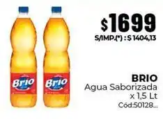 Diarco X$ - agua saborizada x 1,5 lt oferta
