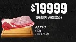 Diarco X$ - vacío x kg. cód:17646 oferta
