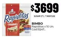 Diarco Bimbo - rapiditas x 10 un. cód:15247 oferta