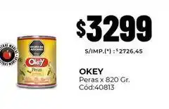 Diarco Okey - peras x 820 gr. cód:40813 oferta