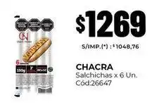 Diarco X$ - salchichas x 6 un. cód:26647 oferta