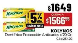 Diarco Kolynos - dentífrico protección anticaries oferta