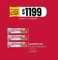 Diarco Mantecol - postre oferta