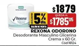 Diarco Rexona - desodorante masculino glicerina crema oferta