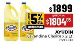 Diarco X$ - lavandina clásica x 2 lt oferta