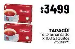Diarco Taraguí - té diamantado x 100 saquitos cód:18574 oferta