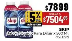 Diarco Skip - jabón líquido para diluir x 500 ml oferta