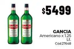Diarco Gancia - americano x 1.25 lt. cód:27648 oferta