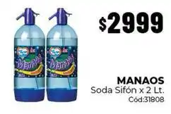 Diarco Manaos - soda sifón x 2 lt oferta