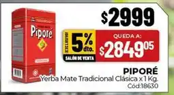 Diarco Pipore - yerba mate tradicional clásica x 1 kg. cód:18630 oferta
