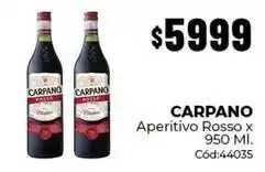 Diarco Carpano - aperitivo rosso oferta