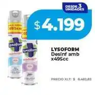 Supermayorista Vital Lysoform - desinf amb x495cc oferta
