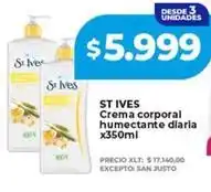 Supermayorista Vital St ives - crema corporal humectante diaria oferta