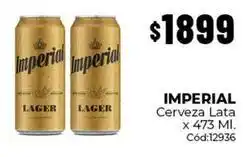 Diarco Imperial - cerveza lata x 473 ml oferta