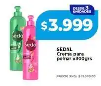Supermayorista Vital Sedal - crema para peinar oferta